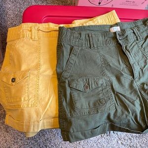 Two pairs of shorts